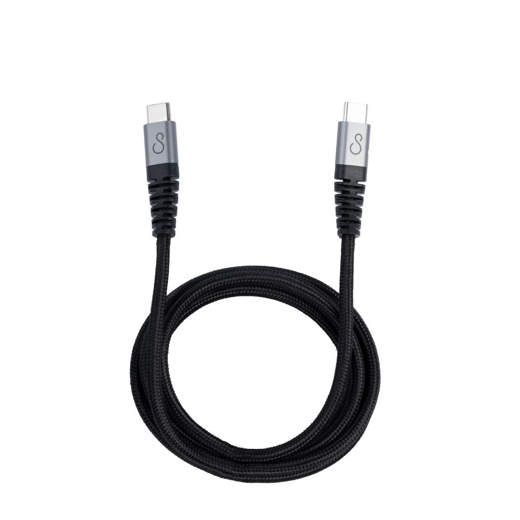 Cable iCon USB-C a USB-C - Negro