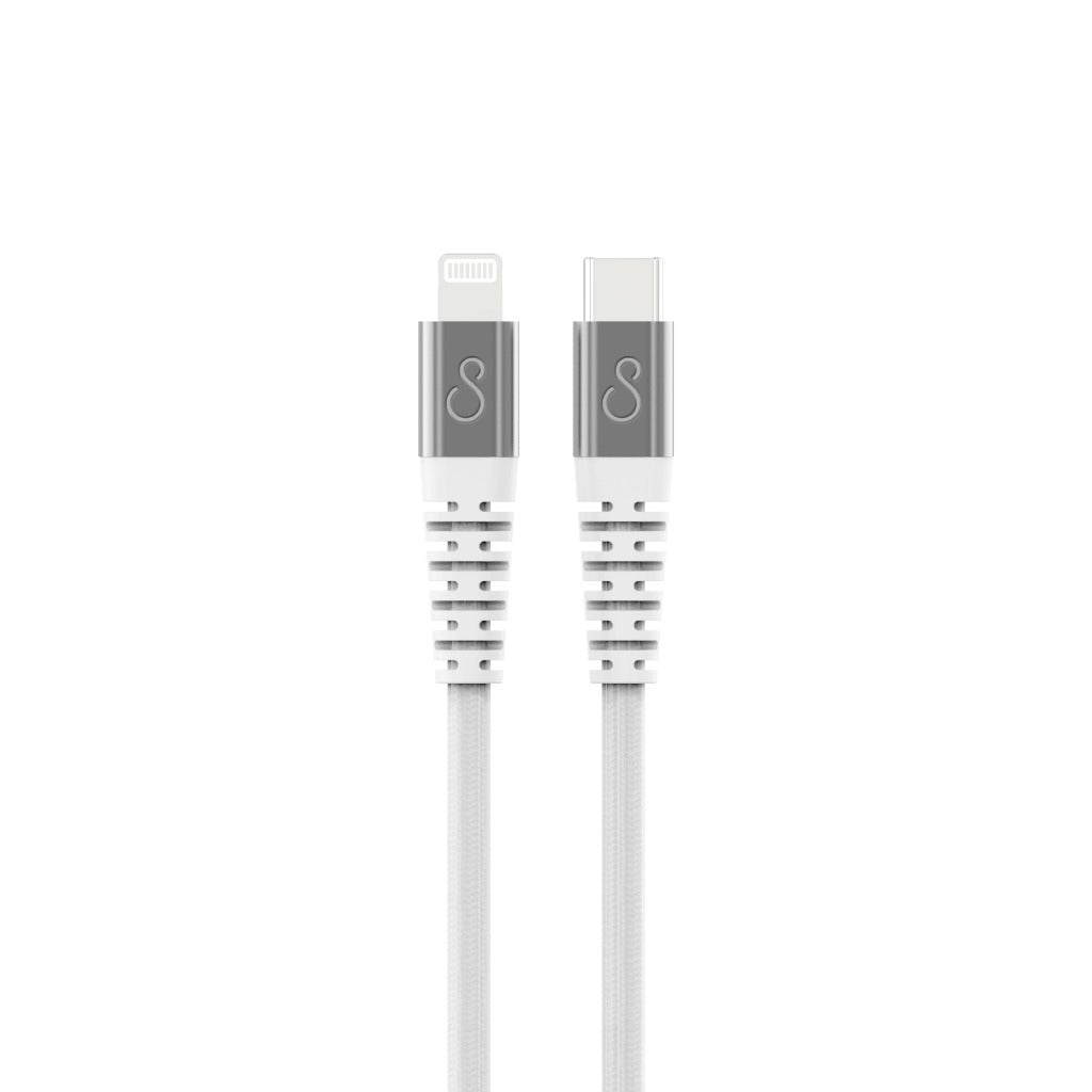 Cable iCon USB-C a Lightning - Blanco