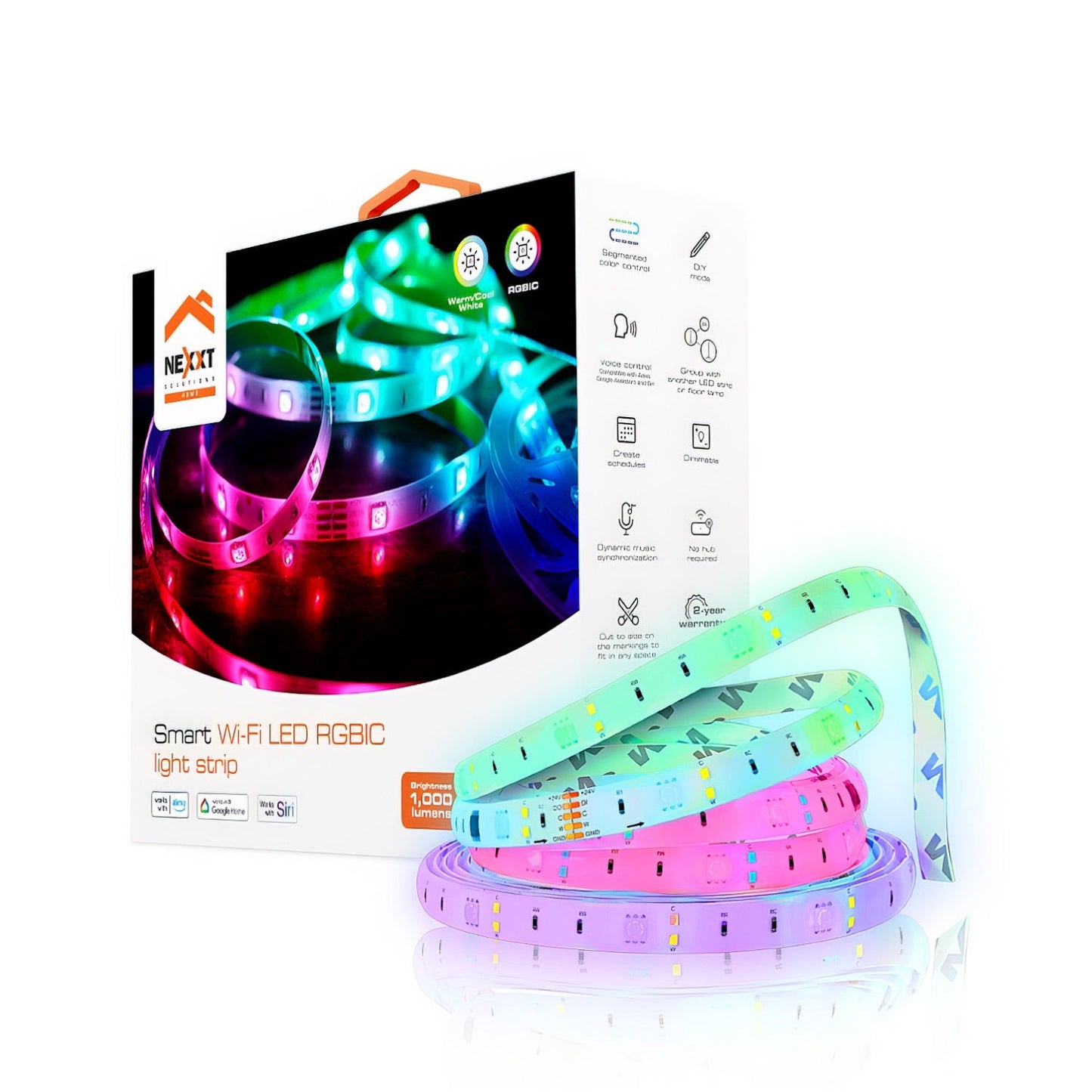 Cinta LED inteligente Wi-Fi