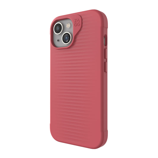 Estuche Zagg luxe snap magsafe para iPhone 13/14 - Rojo