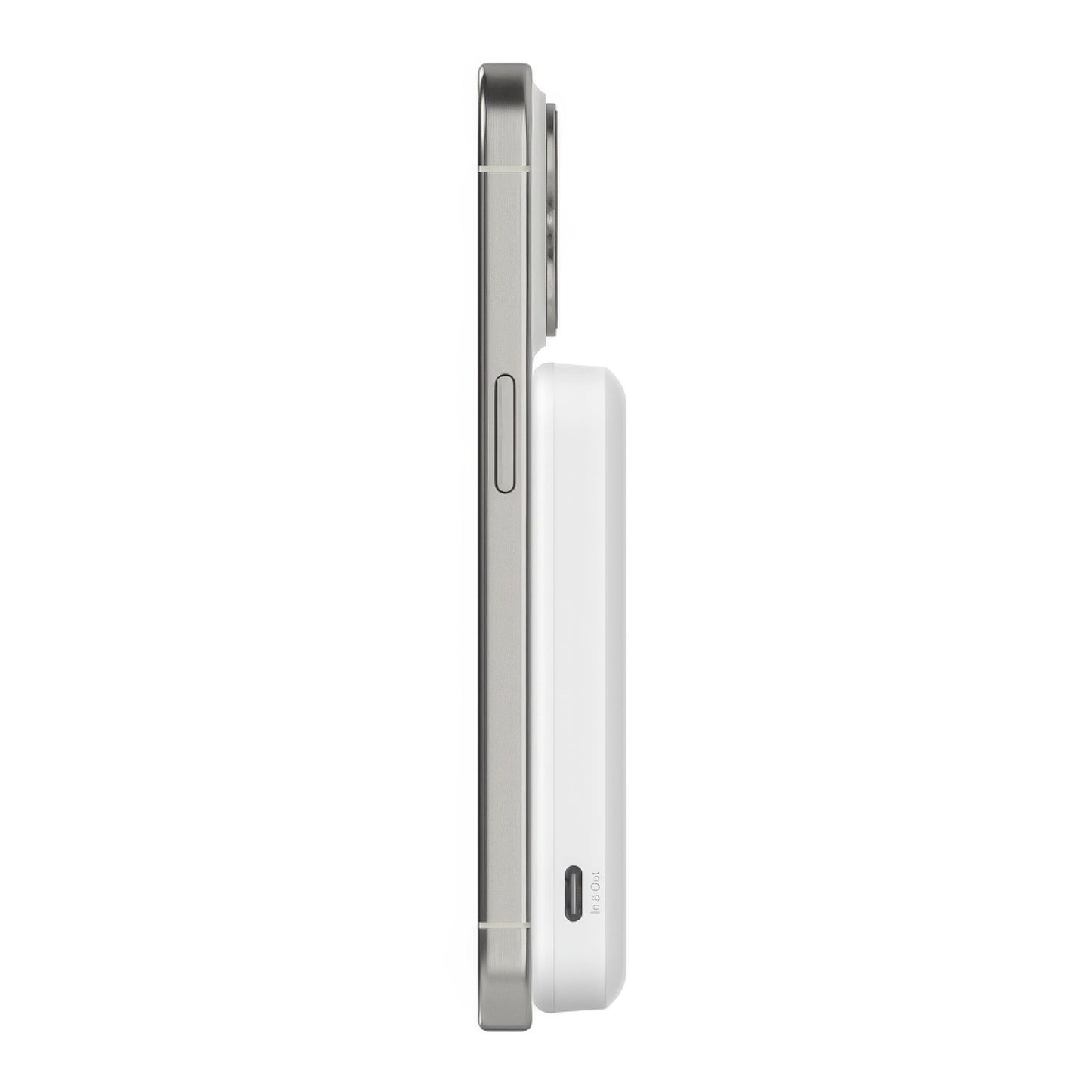 Batería Belkin 5,000mAh con Qi2 15W - Blanco