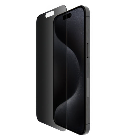 Protector de pantalla Belkin SFP tempered glass privacy con antimicrobial iPhone 16 Pro Max