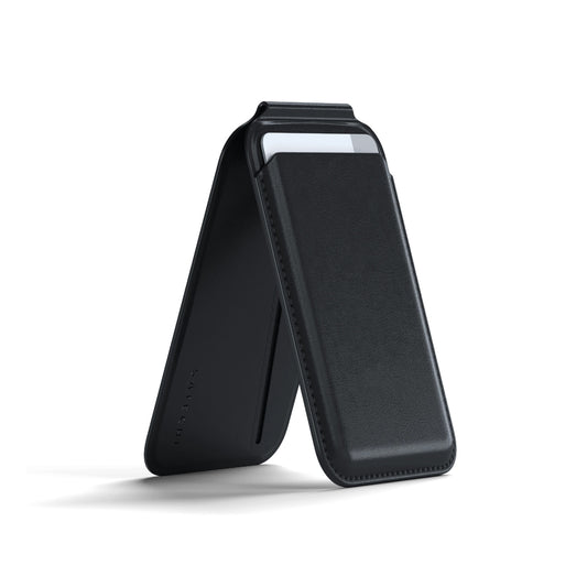 Wallet Satechi vegan leather magnetic - Negro