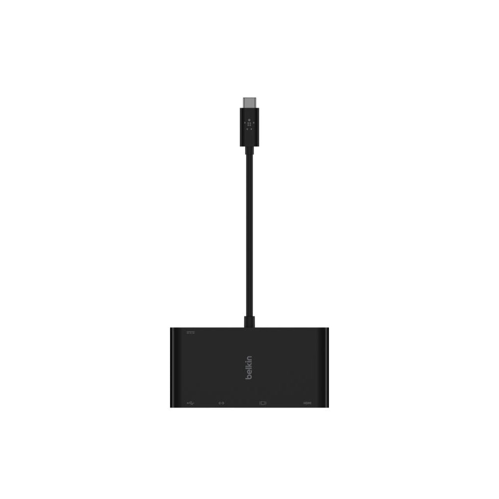 Adaptador multimedia + carga USB-C