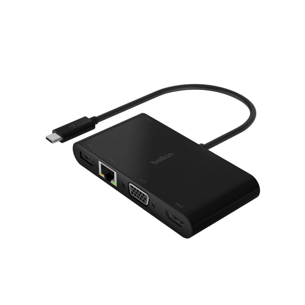 Adaptador multimedia + carga USB-C