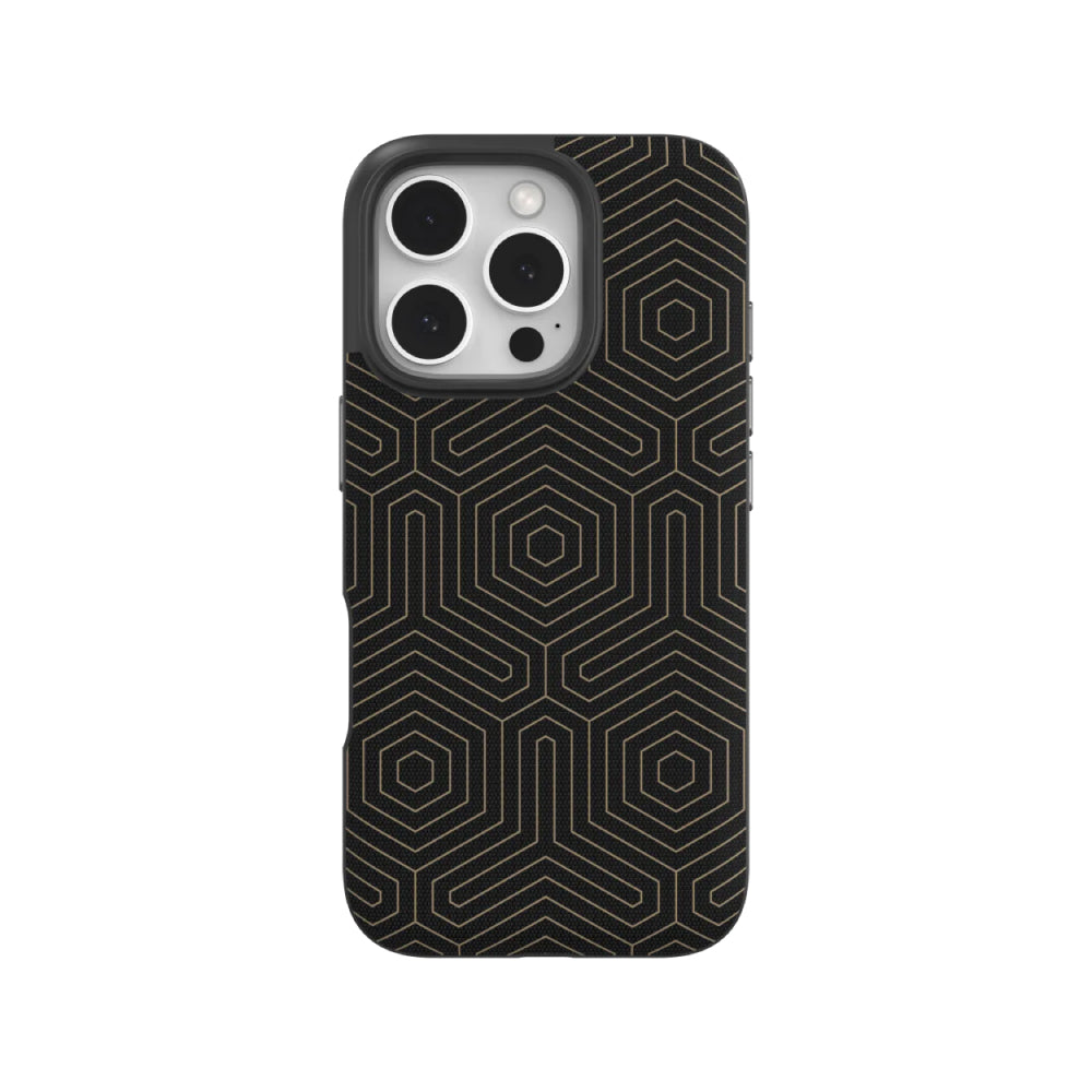Estuche Zagg london snap hexagon con magsafe para iPhone 16 Pro