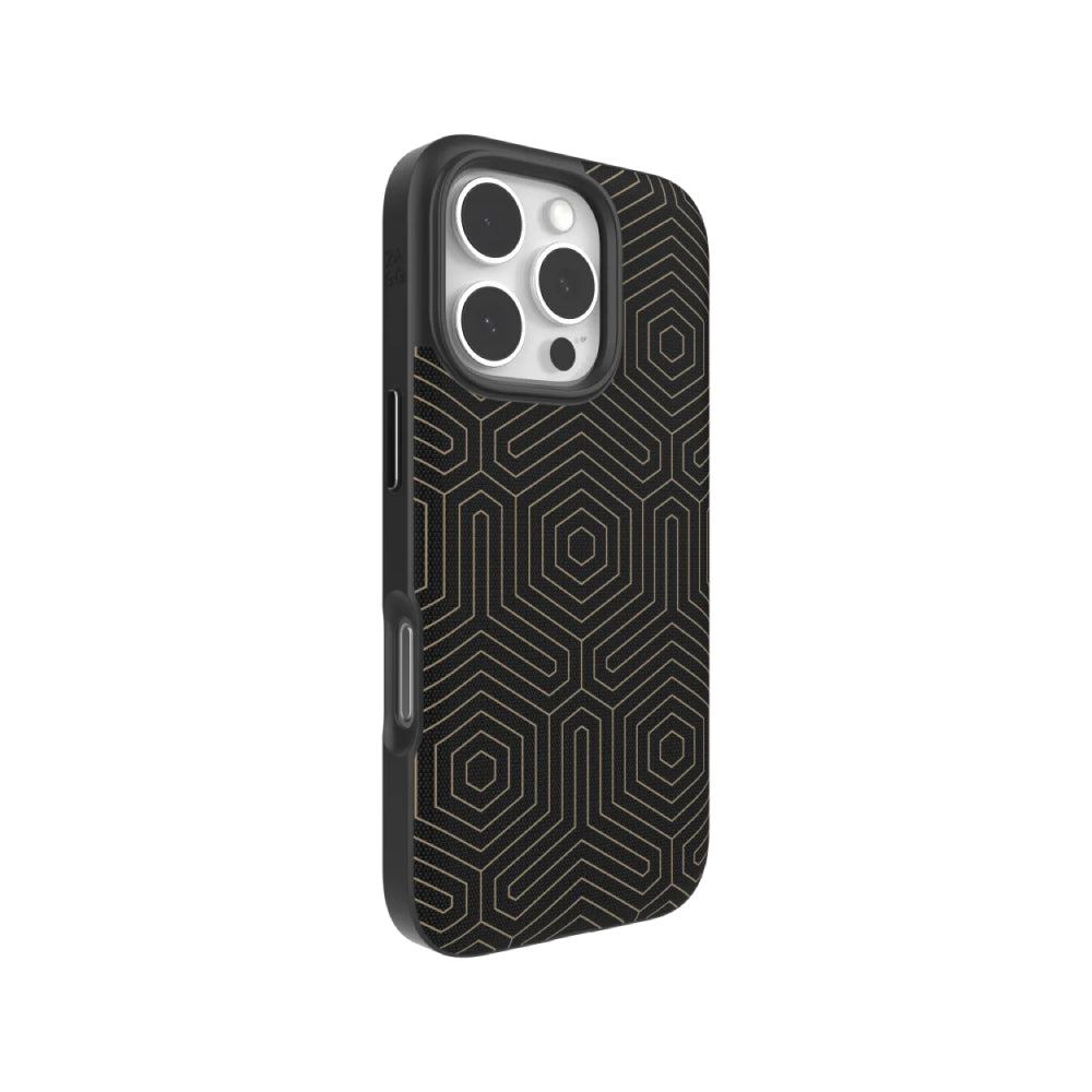 Estuche Zagg london snap hexagon con magsafe para iPhone 16 Pro