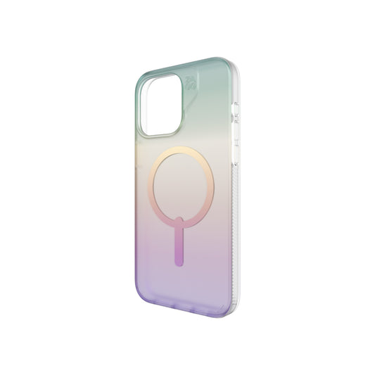 Estuche Zagg milan snap iridescent con magsafe para iPhone 16 Pro