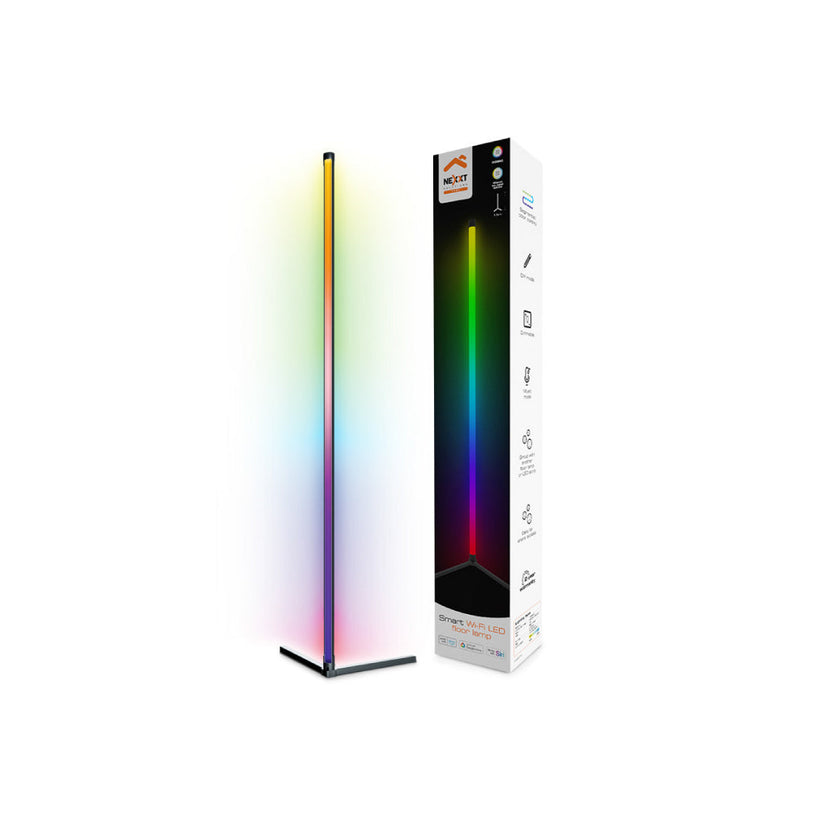 Lámpara LED inteligente de piso Nexxt Wi-Fi