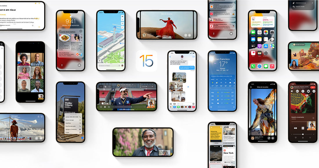 Aprendé sobre las novedades de  iOS 15.