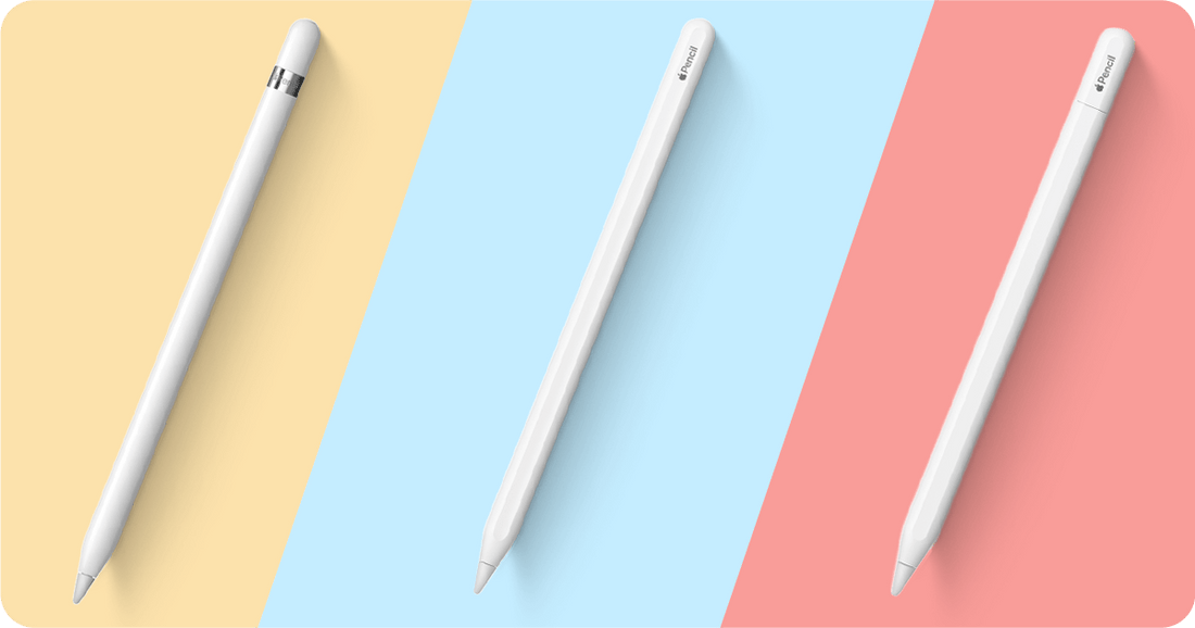 Diferencias entre las generaciones de Apple Pencil.