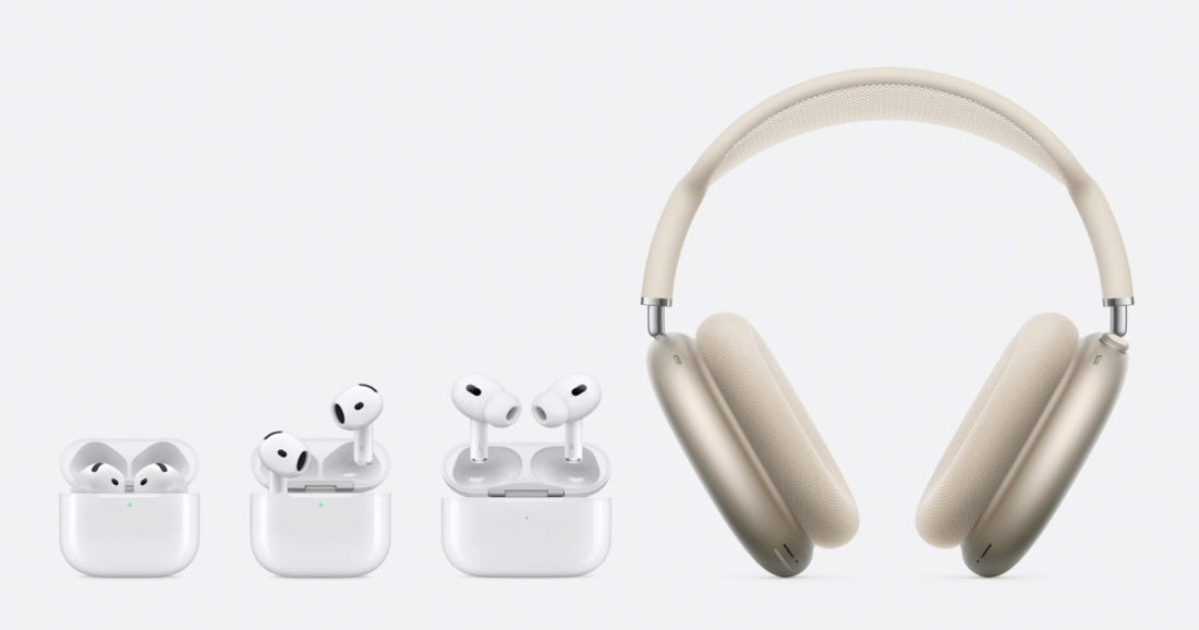 AirPods line up y sus diferencias