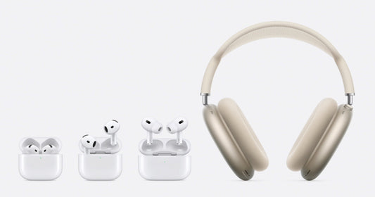 AirPods line up y sus diferencias
