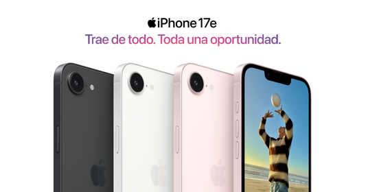iPhone 17e Tu día a día, más simple y conectado.