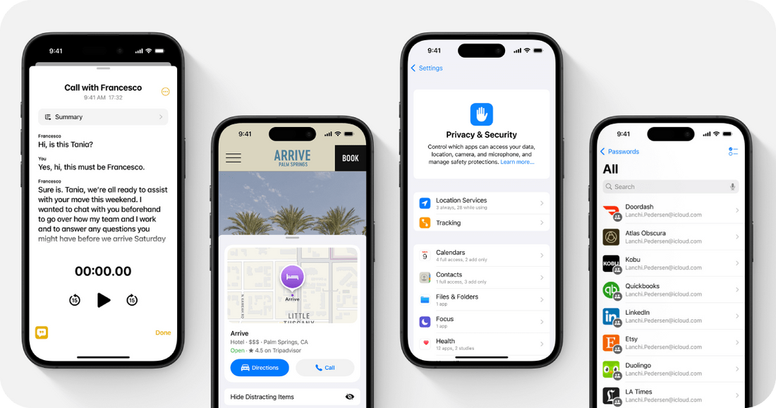 Novedades en apps de productividad Apple