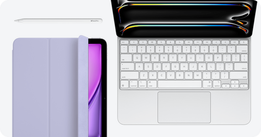 Opciones de accesorios para iPad Keyboard y Pencil