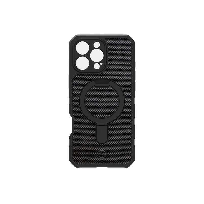 Estuche Itskins Force Nylon con magsafe para iPhone 16 Pro Max - Negro