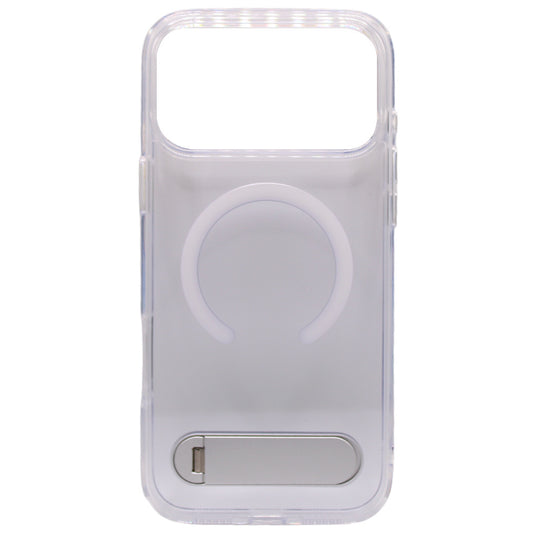 Estuche iCon con MagSafe y Stand giratorio para iPhone 18 Pro - Frost Transparente