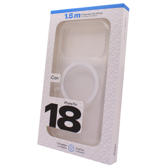 Estuche iCon con MagSafe para iPhone 18 Pro - Transparente