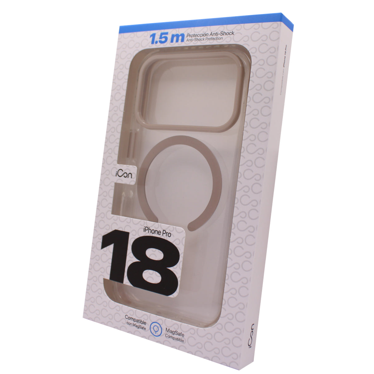 Estuche iCon con MagSafe para iPhone 18 Pro - Café