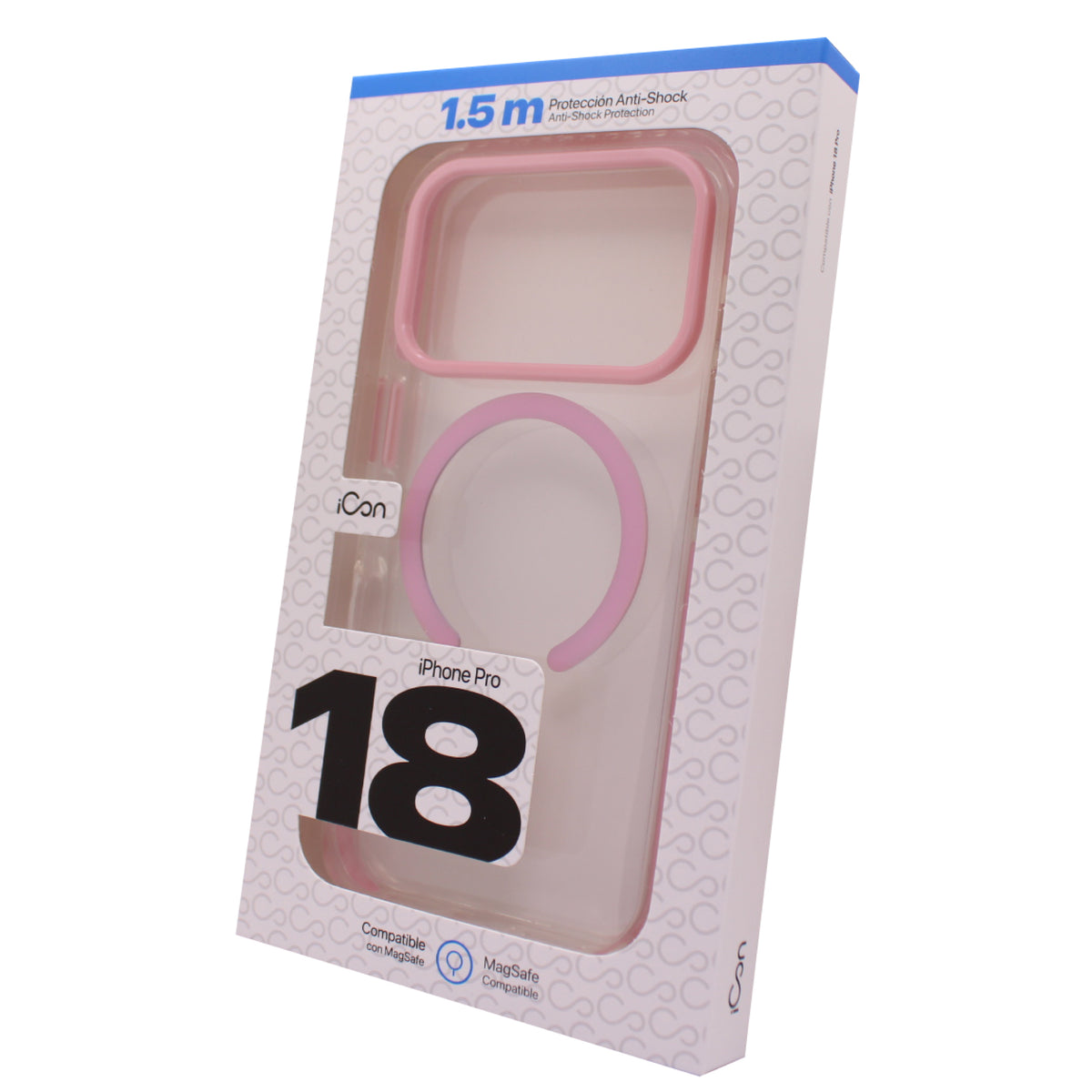 Estuche iCon con MagSafe para iPhone 18 Pro - Rosado