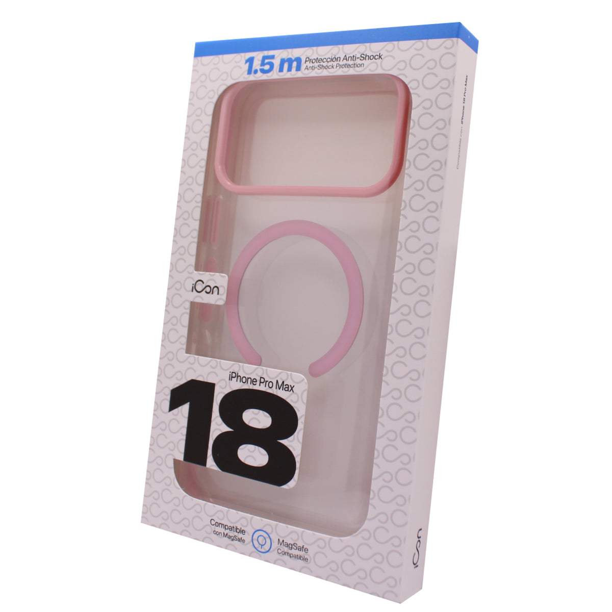 Estuche iCon con MagSafe para iPhone 18 Pro Max - Rosado