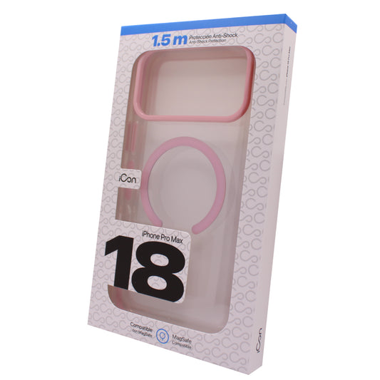 Estuche iCon con MagSafe para iPhone 18 Pro Max - Rosado
