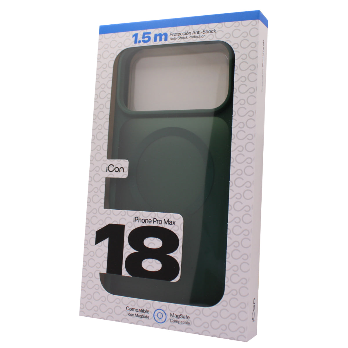 Estuche iCon con MagSafe para iPhone 18 Pro Max - Frost Verde