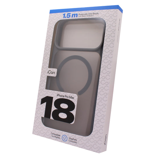 Estuche iCon con MagSafe para iPhone 18 Pro Max - Frost Gris