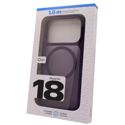 Estuche iCon con MagSafe para iPhone 18 Pro - Frost Morado