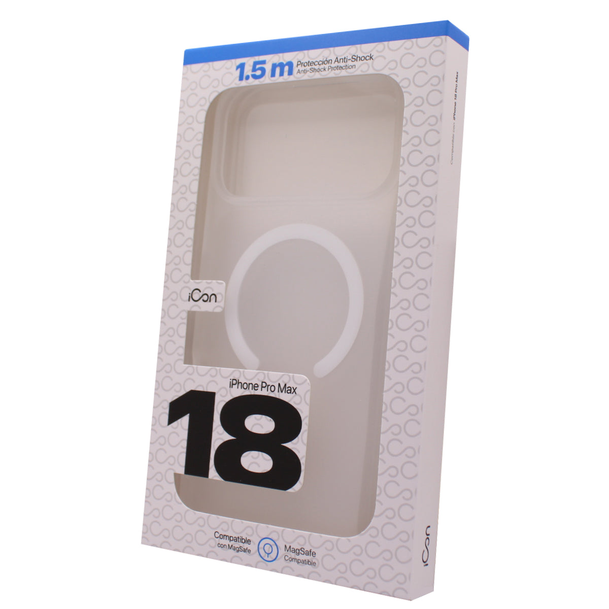 Estuche iCon con MagSafe para iPhone 18 Pro Max - Frost Transparente