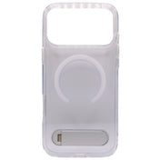 Estuche iCon con MagSafe y Stand giratorio para iPhone 18 Pro Max - Frost Transparente