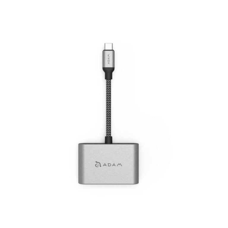 Adaptador USB-C a HDMI 4K y VGA