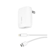 Adaptador de corriente Belkin 20W + Cable Lightning