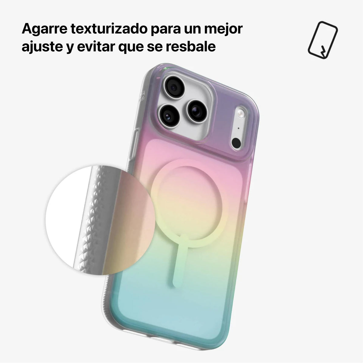 Estuche Zagg Milan con MagSafe para iPhone 18 Pro Max - Multicolor