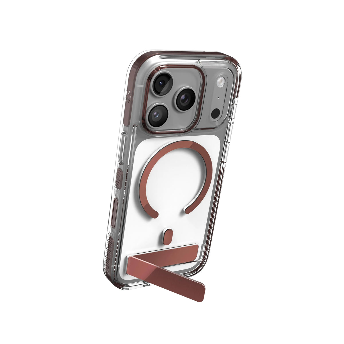 Estuche Zagg Metálico Santa Cruz con MagSafe para iPhone 18 Pro - Cobre
