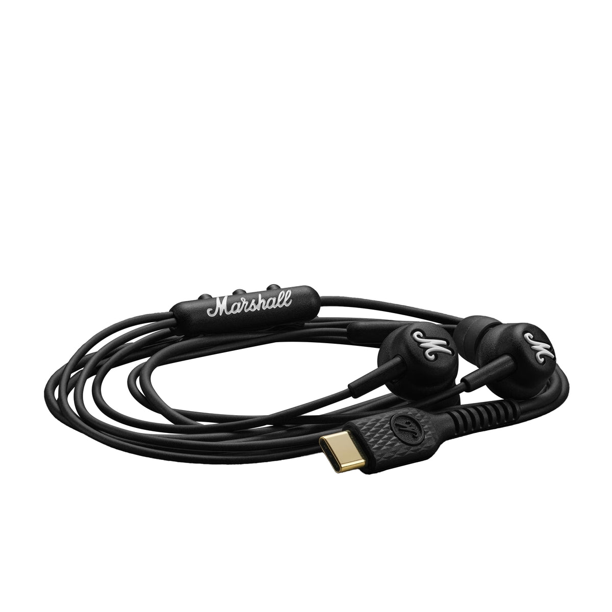 Audífonos Marshall Mode con cable - Negro