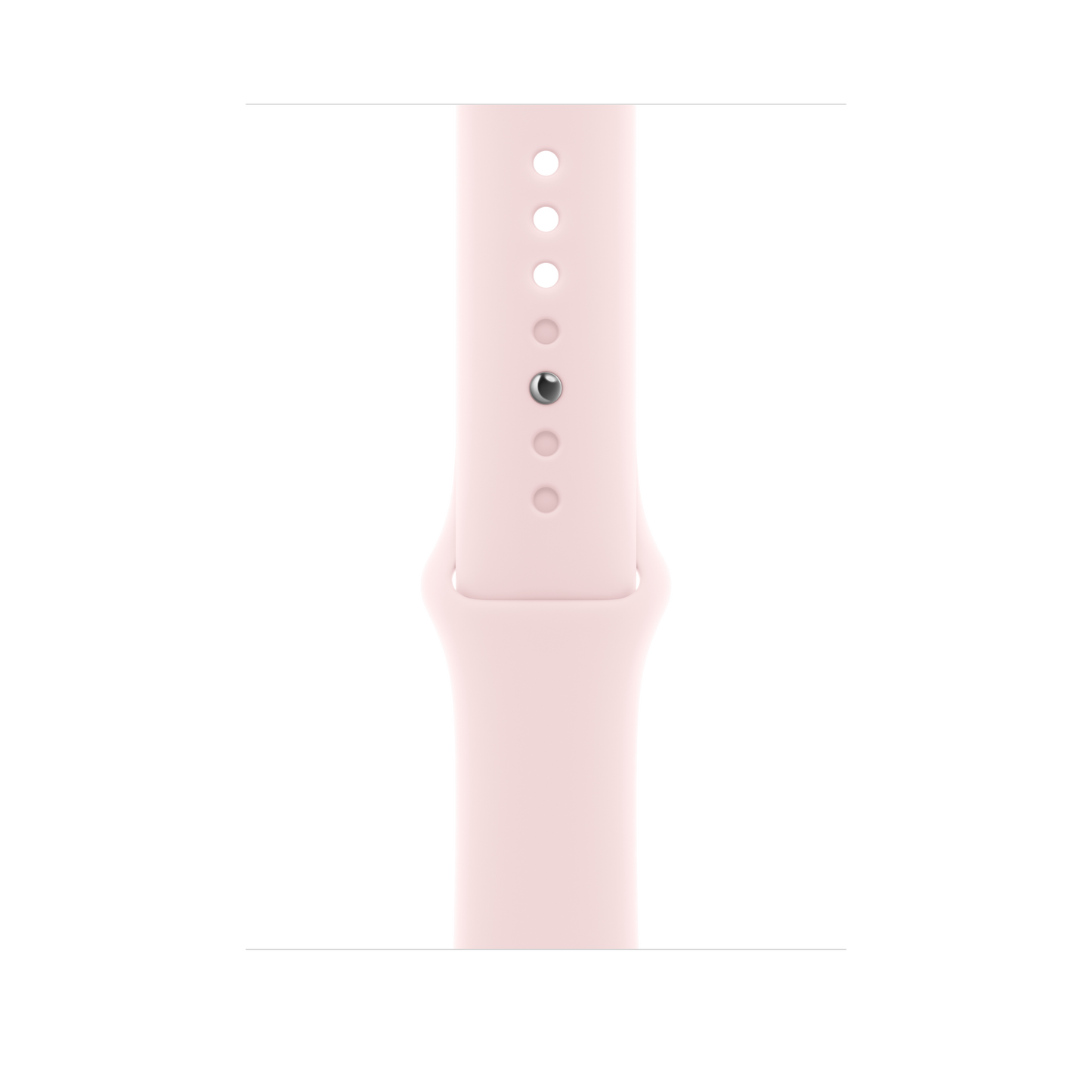 Correa deportiva rosa claro para caja de 45 mm - S/M
