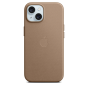 Funda de FineWoven con MagSafe para el iPhone 15 - Color visón