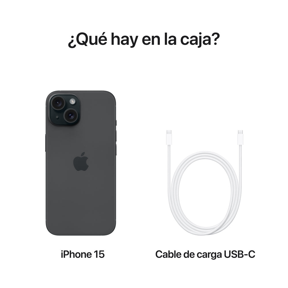 iPhone 15 128 GB Negro