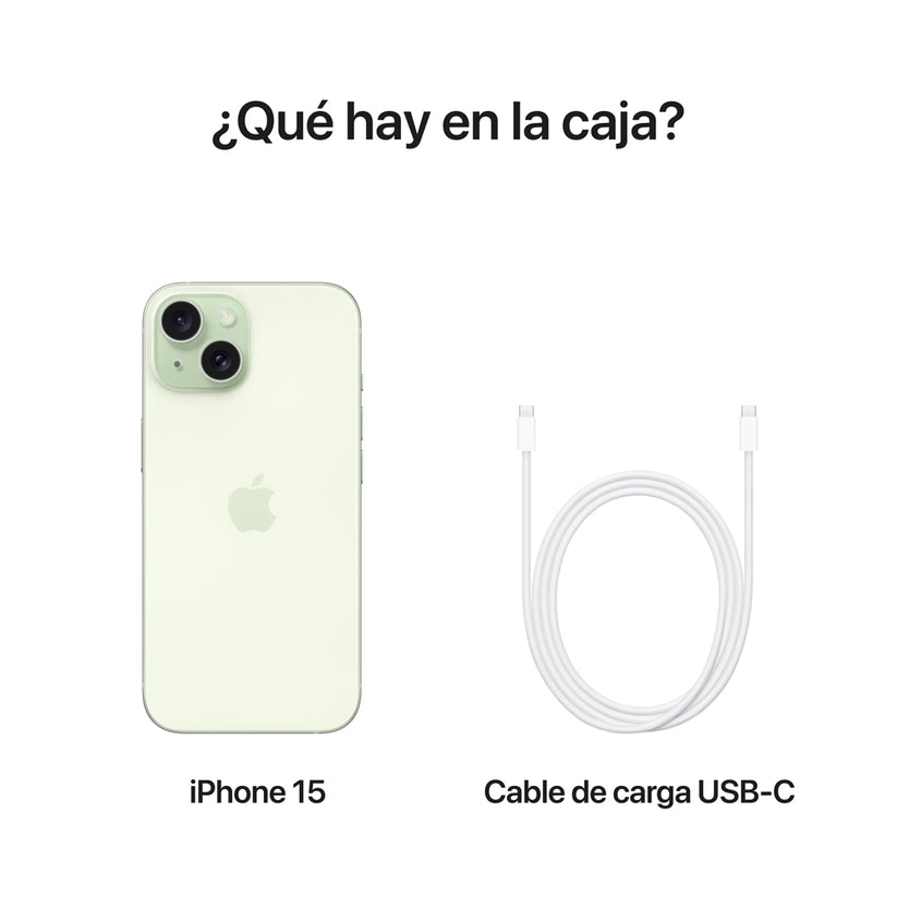 iPhone 15 128 GB Verde