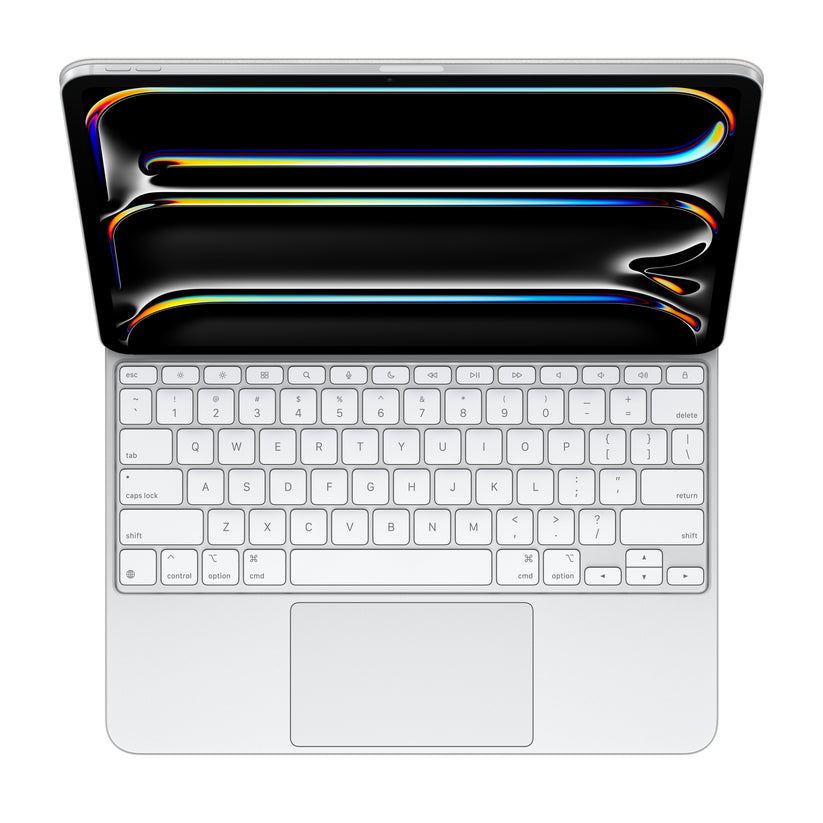 Magic Keyboard para el iPad Pro de 13 pulgadas (M4) - Inglés (EE. UU.) - Blanco