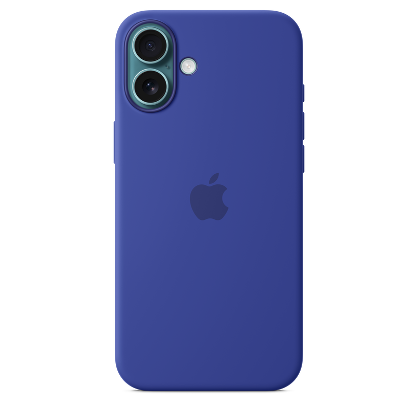 Funda de silicón con MagSafe para el iPhone 16 Plus - Color ultramarino