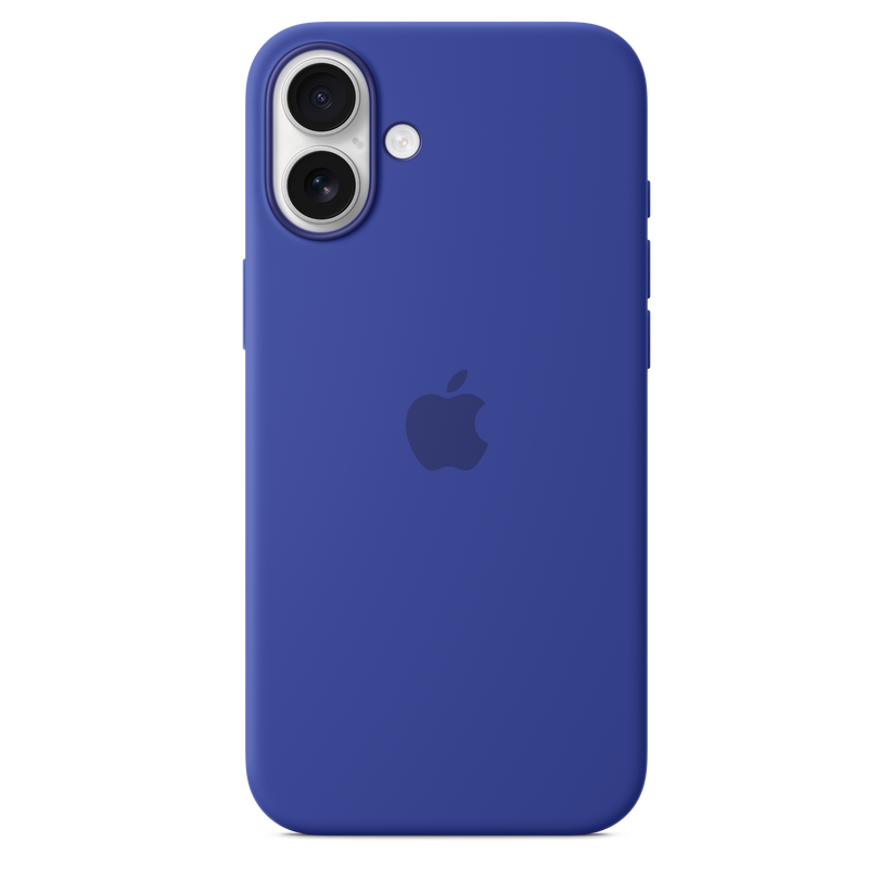 Funda de silicón con MagSafe para el iPhone 16 Plus - Color ultramarino