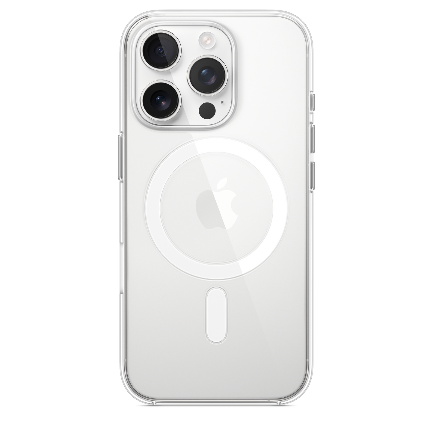 Funda transparente con MagSafe para el iPhone 16 Pro