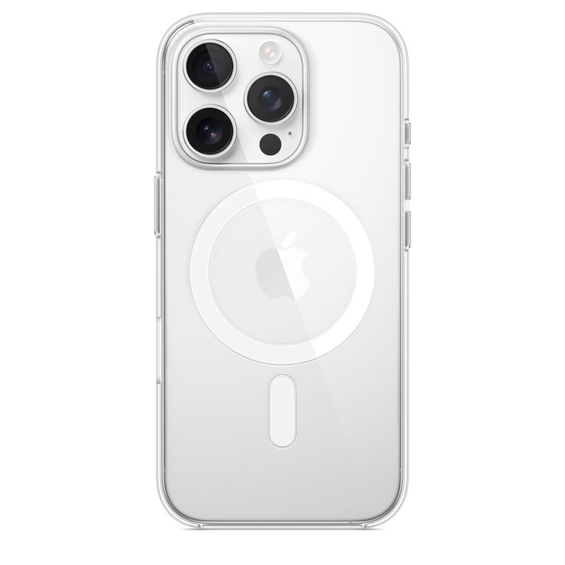 Funda transparente con MagSafe para el iPhone 16 Pro