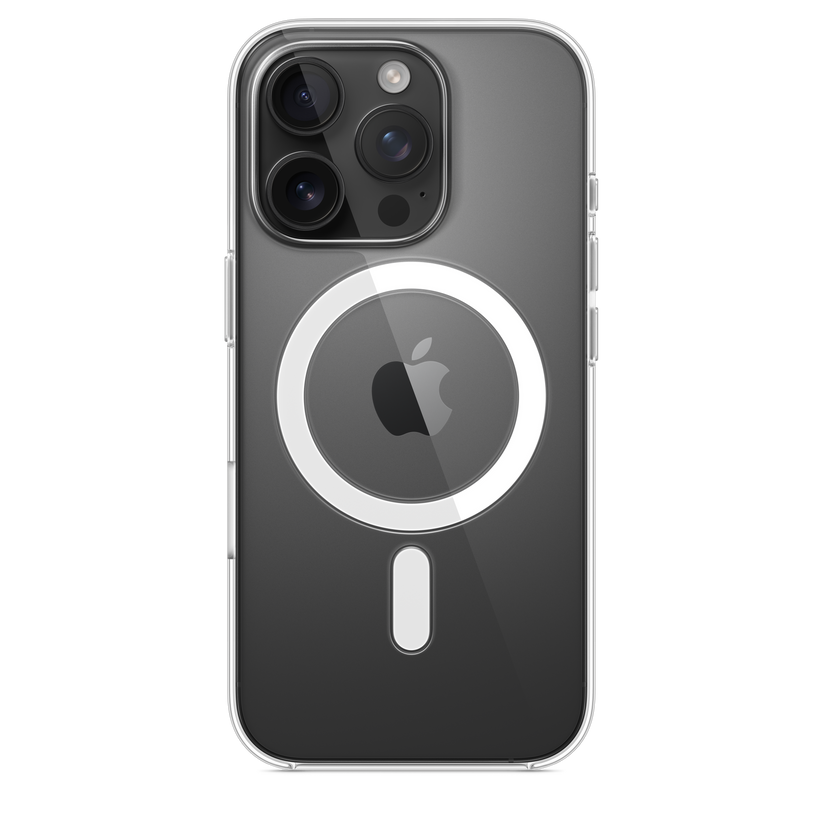 Funda transparente con MagSafe para el iPhone 16 Pro