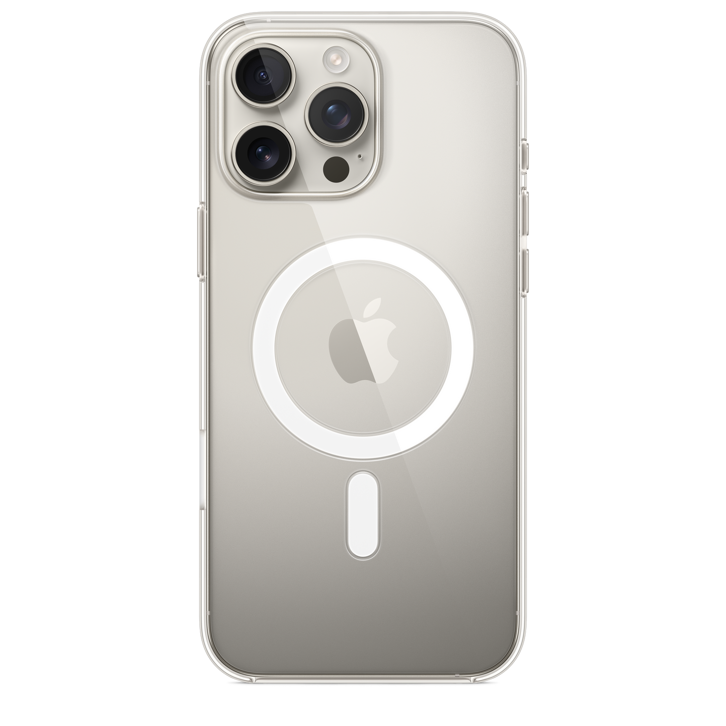 Funda transparente con MagSafe para el iPhone 16 Pro Max