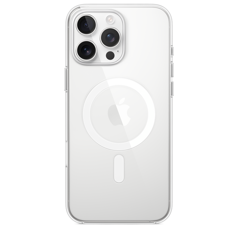 Funda transparente con MagSafe para el iPhone 16 Pro Max