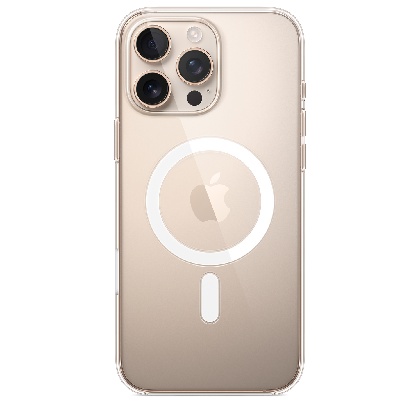Funda transparente con MagSafe para el iPhone 16 Pro Max